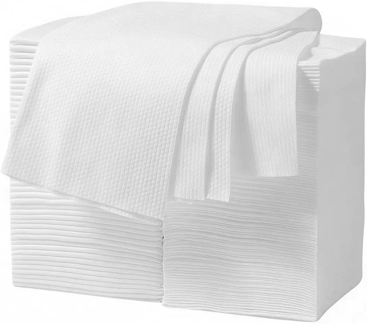 100PCS Disposable Towel, 28" ×12" Disposable Hair Towel for Spa Travel | Soft Absorbent Hair Drying Towels, Durable Lint-Free Travel Towels for Beauty Salon, Barber Shop, Gym, Bulk Clients Towels