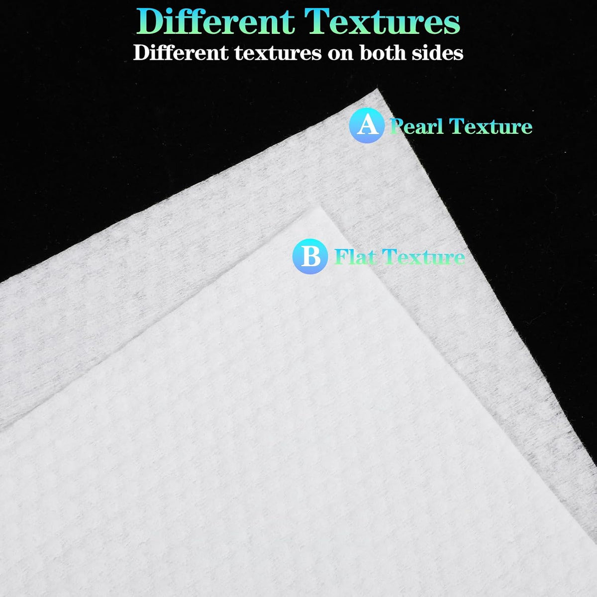 Molain 100Pcs Disposable Bath Hair Towels, Pure Cotton Absorbent Large Luxury Tissues, 27.5" x 12" Salon Spa Towels for Massage Yoga Camping Trips (White)