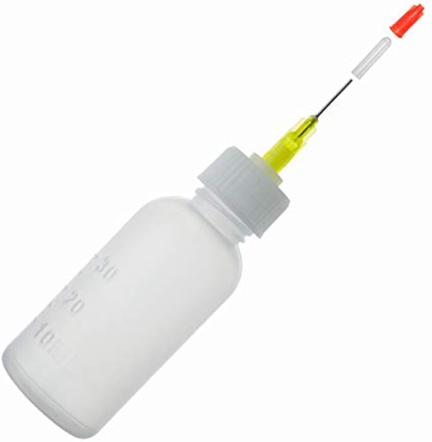 SHAOTONG 10Pcs Squeeze Bottle With 20G Dispensing Needles And Cap (30ml dispensing bottle)
