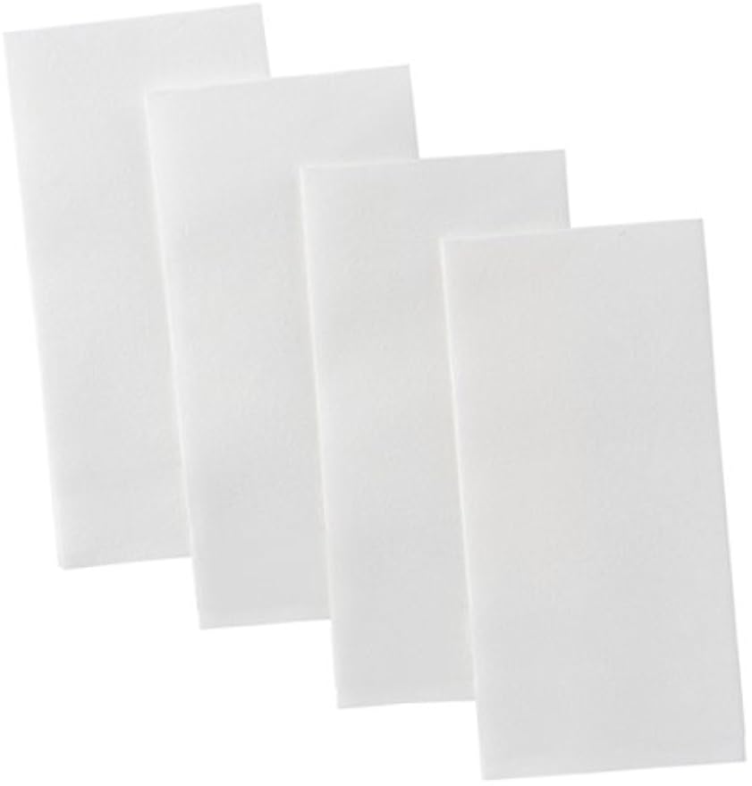300 Pack Disposable Guest Hand Towels for Bathroom, Linen-Feel, Medium Size | Thick and Absorbent Cloth-Like Paper Napkins, Made in USA, White, 8x17 in, for Parties, Weddings, Events, Guest Bathrooms