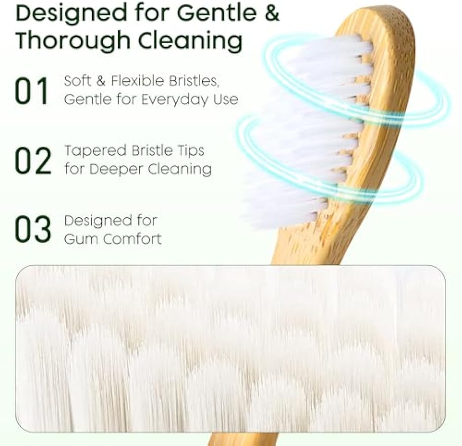 100 Pack Bamboo Toothbrushes with Toothpaste 6g Individually Wrapped | Disposable Travel Toothbrushes Kit, Guest Dental Kit for Hotel Amenities, Airbnb Hosts, Travel & Camping
