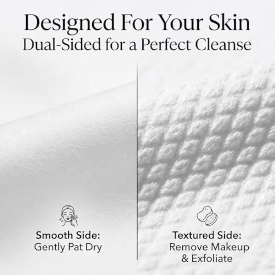ForPro Travel Size Disposable Face Towels, 8"x8" Compact Dry Wipes Bulk Pack, Ultra Soft Lint-Free Viscose Makeup Remover Pads for Sensitive Skin, Biodegradable, Vegan, 600-Count