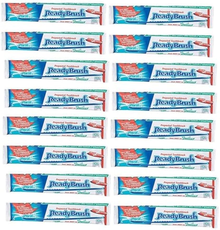 Prepasted Reusable Toothbrush- 30 Pack- Made in the USA