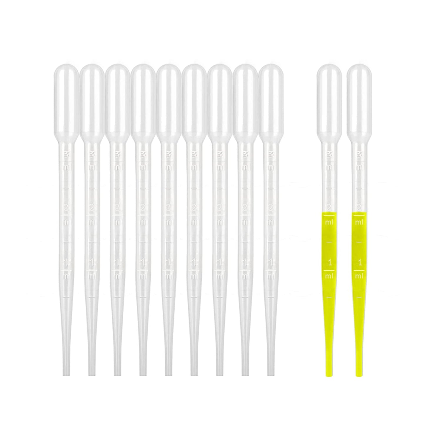 moveland 25PCS 3ML Plastic Dropper Pipettes for Essential Oils, Home Use | Calibrated Clear Scale, Soft & Flexible, Food-Grade Plastic, Disposable, No Cross-Contamination for Science Class, Lab, DIY