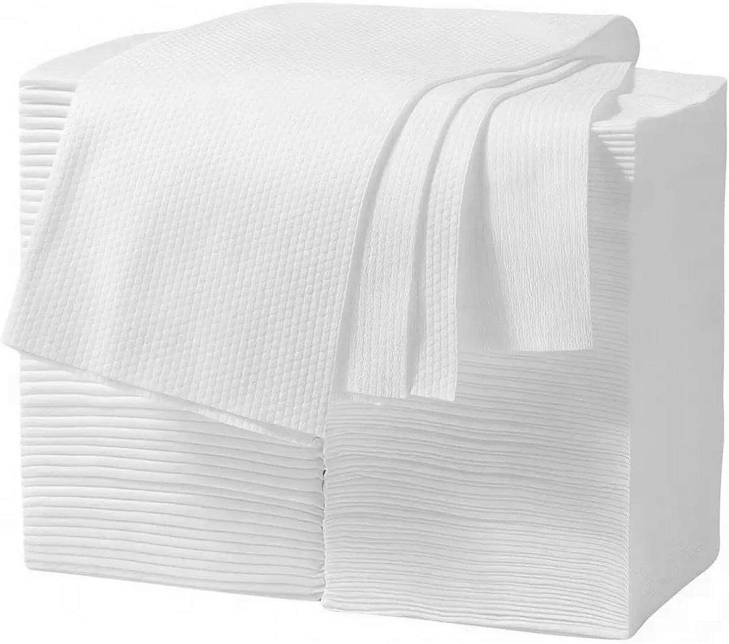 100PCS Disposable Towel, 28" ×12" Disposable Hair Towel for Spa Travel | Soft Absorbent Hair Drying Towels, Durable Lint-Free Travel Towels for Beauty Salon, Barber Shop, Gym, Bulk Clients Towels