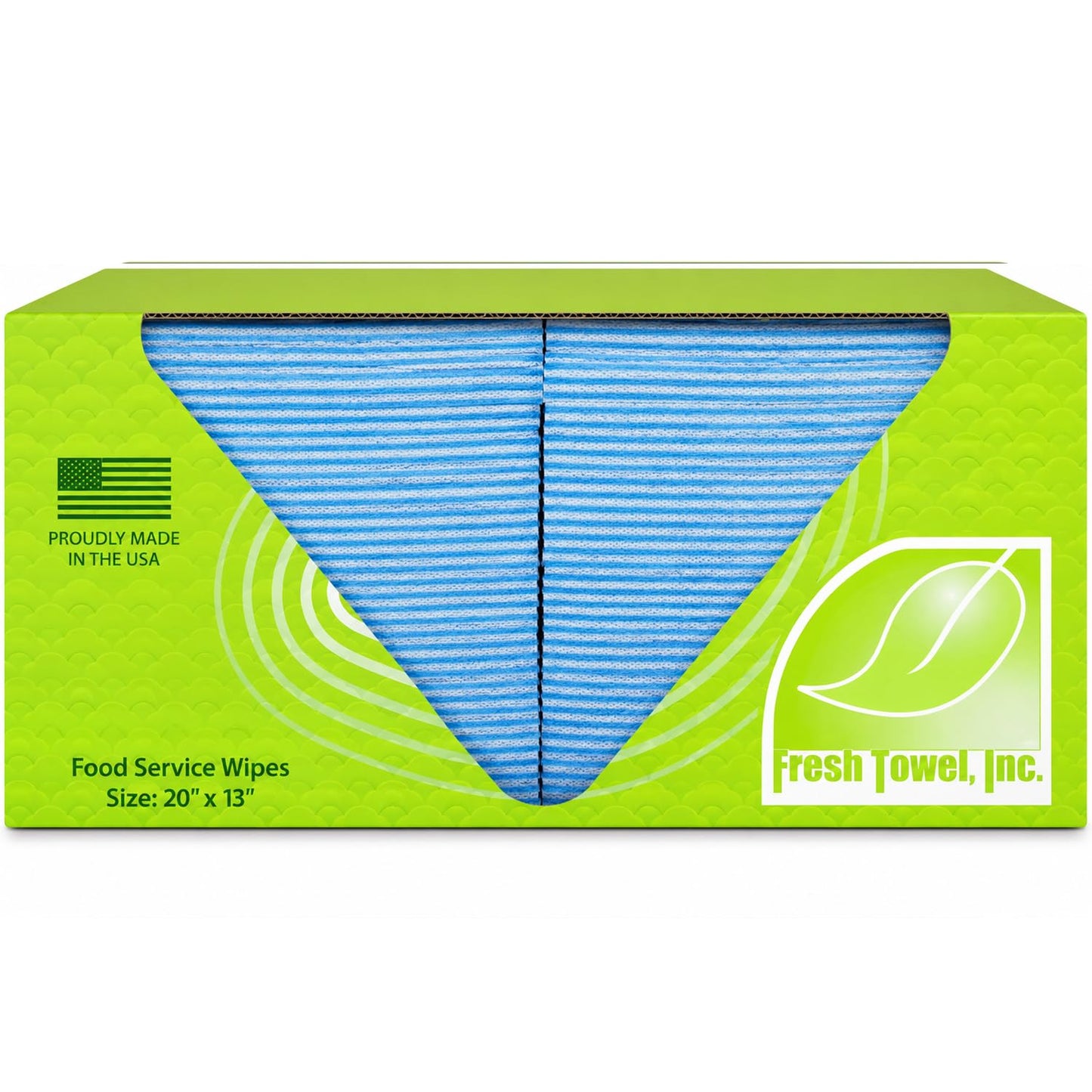 Fresh Towel Pink Foodservice Towels, 200 Count, 13x20 Cleaning Wipes | Straight-line quarter-fold design absorbs spills and may be reused on prep counters, tables, kitchens or service stations.