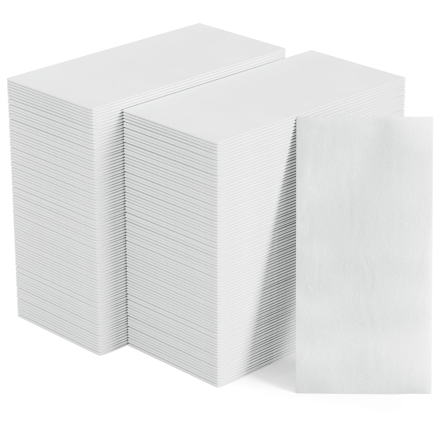 200PACK Disposable Hand Towels for Bathroom, Soft and Absorbent Paper Guest Towels Disposable Decorative Bathroom Hand Napkins for Kitchen, Parties, Weddings, Dinners