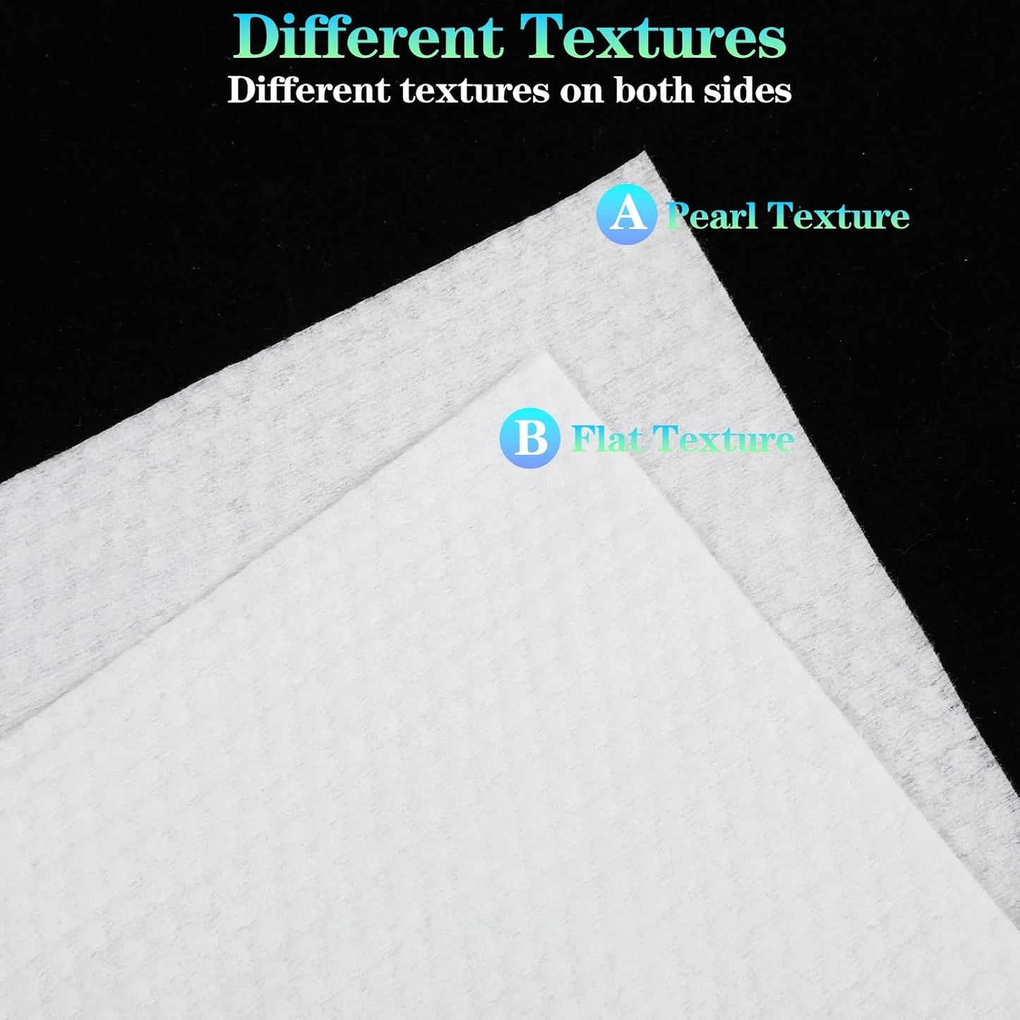 Molain 100Pcs Disposable Bath Hair Towels, Pure Cotton Absorbent Large Luxury Tissues, 27.5" x 12" Salon Spa Towels for Massage Yoga Camping Trips (White)