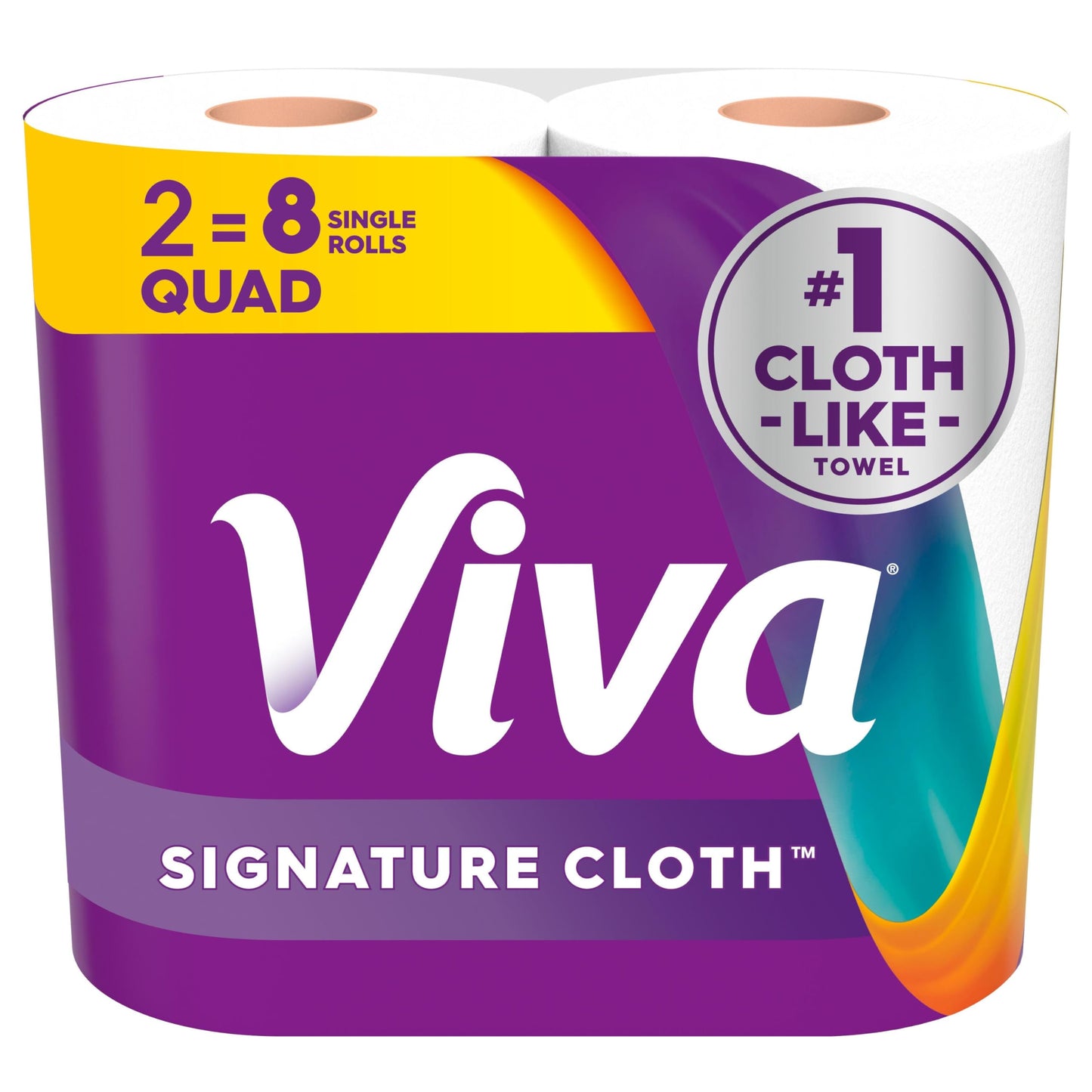Viva Signature Cloth Paper Towels, 3 Double Rolls, 86 Sheets per Roll