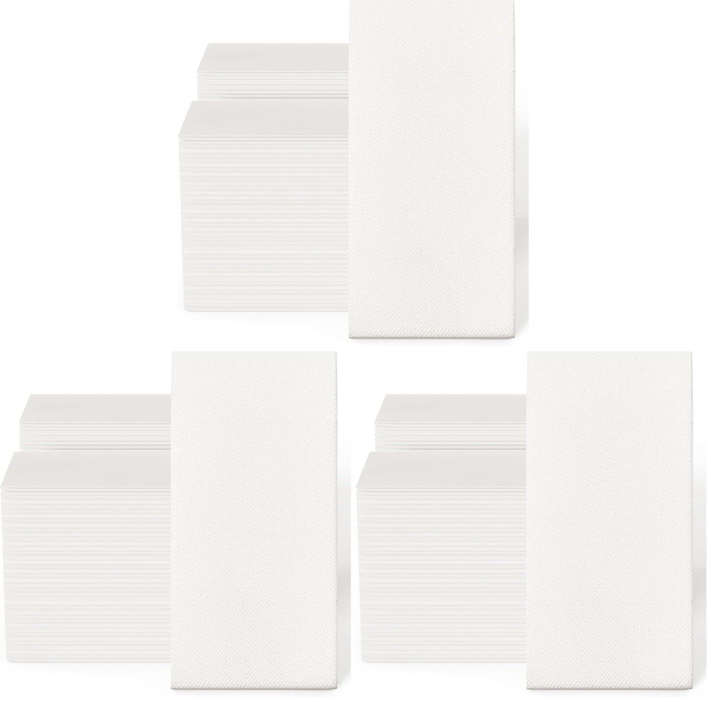 200 Pack Disposable Guest Towels Soft and Absorbent Linen Feel Paper Hand Towels Decorative Bathroom Hand Napkins for Kitchen, Parties, Weddings,Halloween