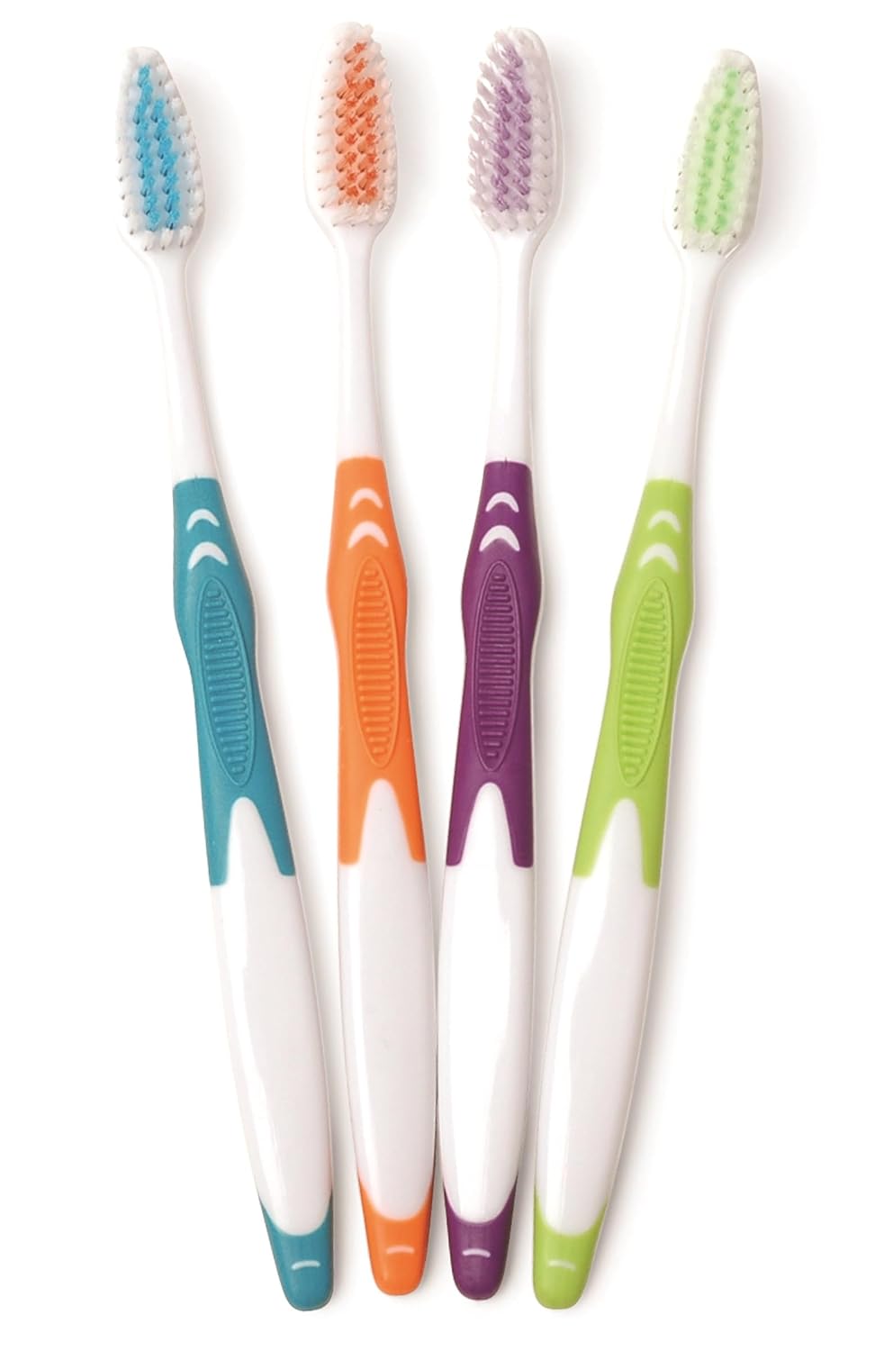 FRESHMINT Individually Wrapped Bulk Premium Toothbrushes (144 Pack), Oversized Easy Grip Handle, Soft Multi Color Nylon Bristles, Perfect for Travel, Hotel, Donation. Toothpaste Sold Separately.